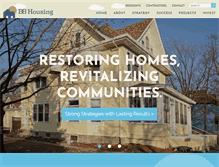 Tablet Screenshot of bbhousingonline.com